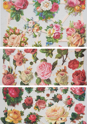 Vintage style rose - vintage,