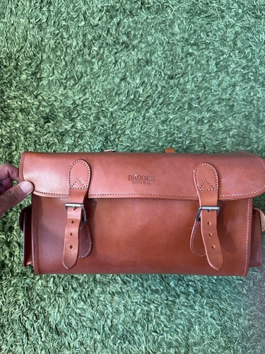Vintage brooks brown genuine - vintage,