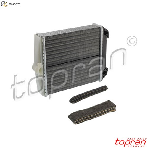 Heat exchanger interior - heat,