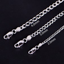 Sterling Silver Curb Chain -