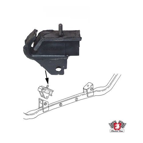 Engine mount bush - bush, camper