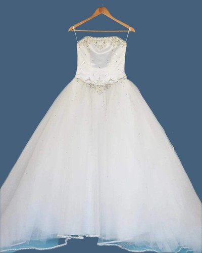 Pre loved mori lee - lee, white