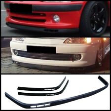 For Peugeot 106 Laguna Lip Front Bumper Splitter Spoiler Euro Lip 2 Pcs