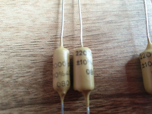 Matched pair mullard mustard - matched,