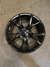 4 x 18" ESTORIL RS3 Style Alloy Wheels Gloss Black to fit Audi A3 5x112