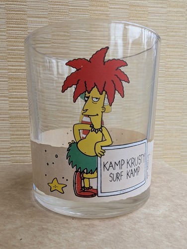 Simpsons nutella glass - simpsons,