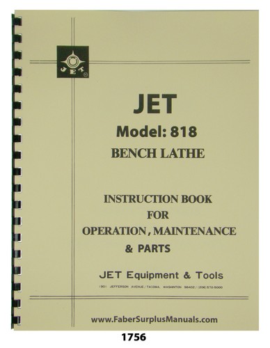 Jet 818 lathe - jet,