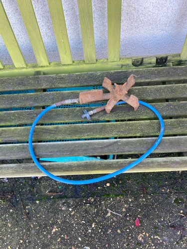 Vintage gas ring burner - vintage,