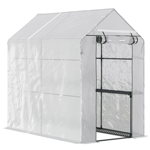 Outsunny walk greenhouse - in,