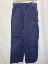 Brain Dead Navy Double Knee Carpenter Pants Size 30