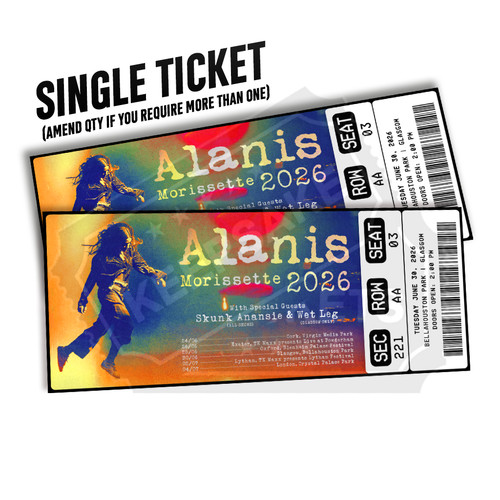 Alanis morissette mock concert - morissette,