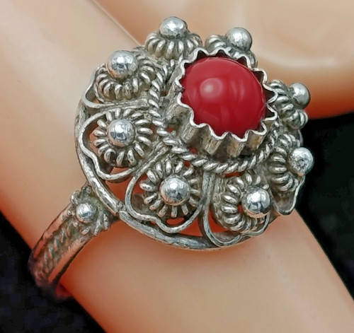 Vintage filigree sterling - filigree,