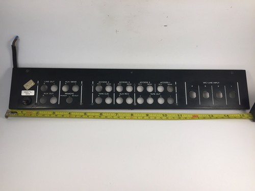 Tascam 244 rear - panel, l89