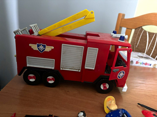 Fireman sam figure set with - set,