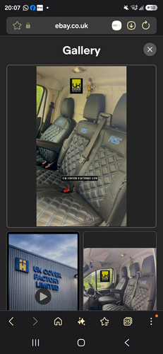 Ford transit custom seat - custom,