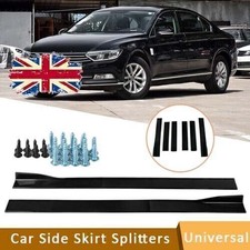 86"Car Side Skirt Extension Rocker Panel Splitter Lip For Audi A3 A4 A5 A6 A7 A8