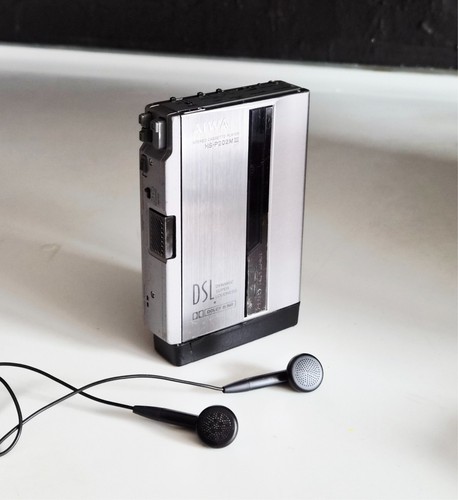 Rare silver aiwa p202 mk3 - rare,