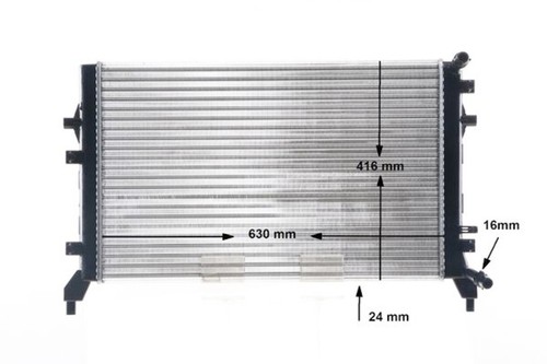 Radiator mahle fits - radiator, a3