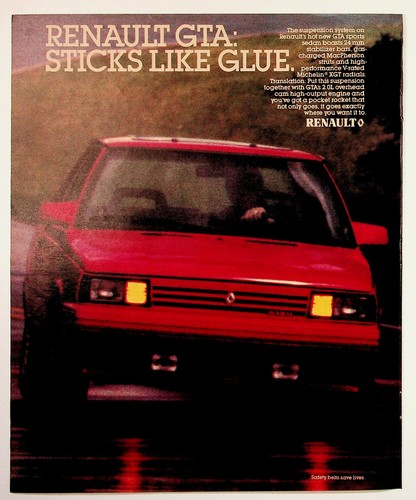 Vintage renault gta - vintage,