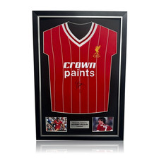 Kenny Dalglish Hand Signed Liverpool 82-83 Shirt in Deluxe Classic Frame