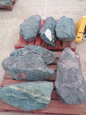  7 Large Granite Garden Rocks