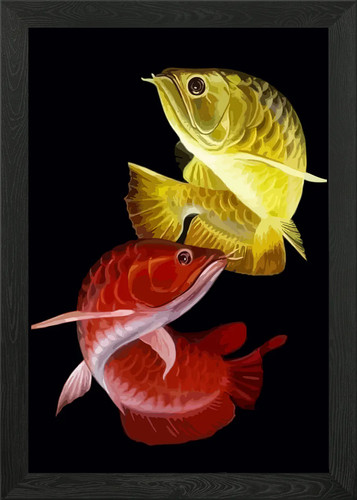 Red and gold - red,