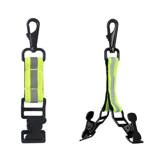 Firefighter glove clip belt - clip,
