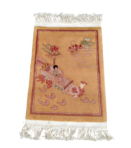 Vintage chinese rug 100 - vintage, wool