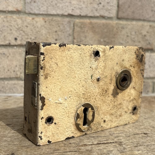 Antique rim lock - antique, victorian