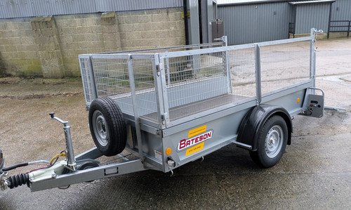 Bateson 852 single axle car - single,