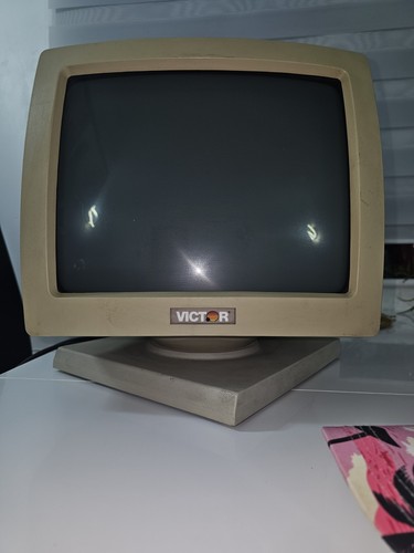 Victor crt monitor - victor, 14"