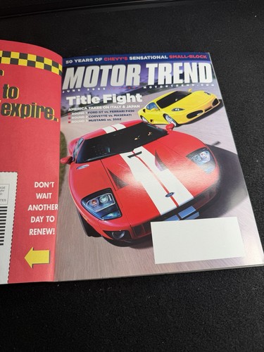 Motor trend magazine june 2005 - motor,