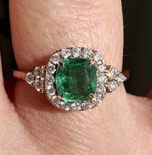 18K Gold 1.06 TCW Natural