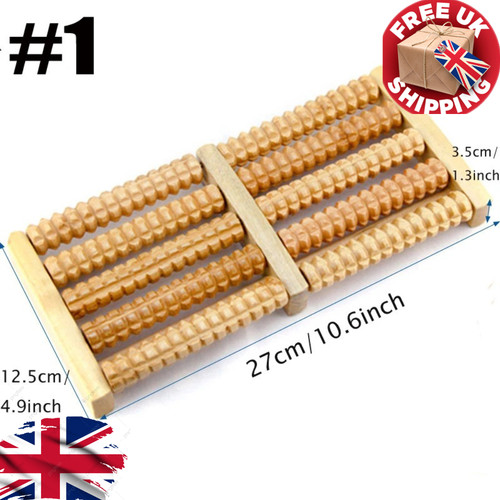 Wooden foot massager - wooden,