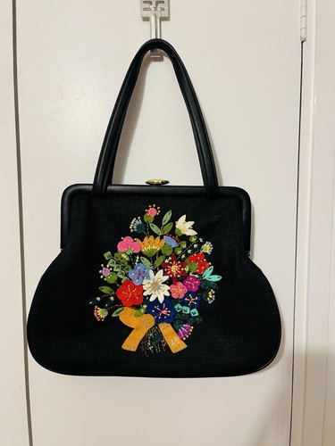 Lulu guinness black floral - lulu,