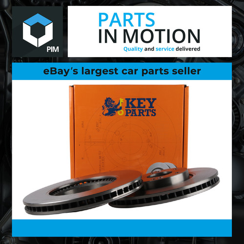 Brake discs pair vented - 2x,
