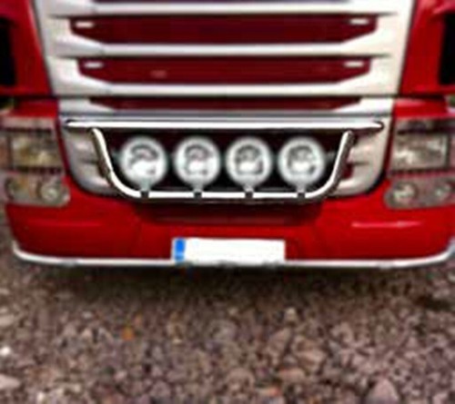 Front low grill - light, for