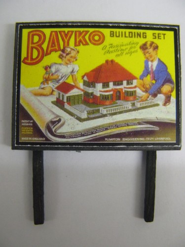 Bayko building set model - set,