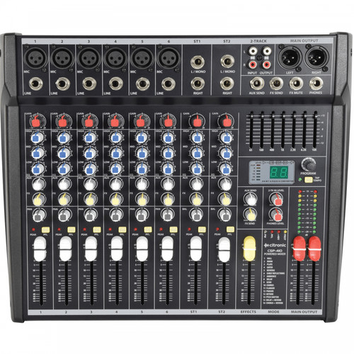 Citronic channel powered - channel, pa