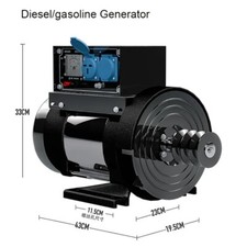220V/380V Diesel Generator Single Phase Gasoline Generator Diesel Generator