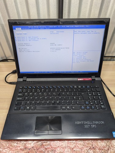 Ergo clevo w252eu 3rd gen - 3rd,
