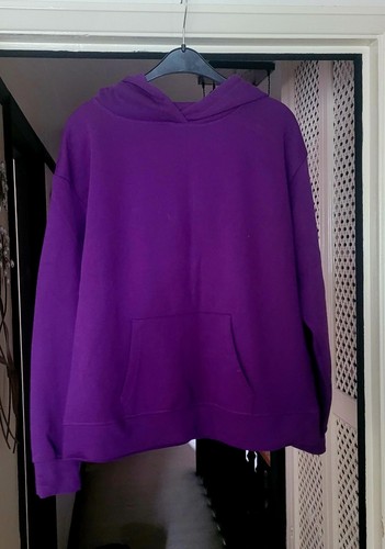 Purple long sleeved pullover - purple,