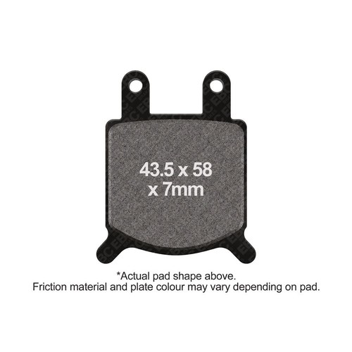 Ebc motorcycle brake pads dmx - ebc,