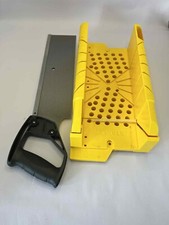 Stanley 1-20-600 Clamping Mitre Box & Fine Cut Tenon Saw STA120600 used