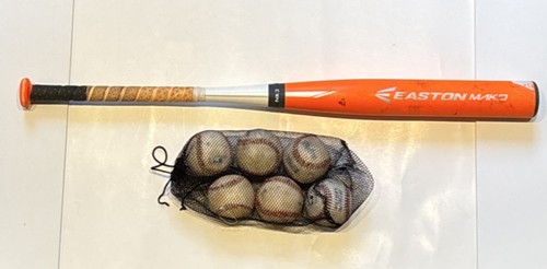 Easton bat and - vtee, youth