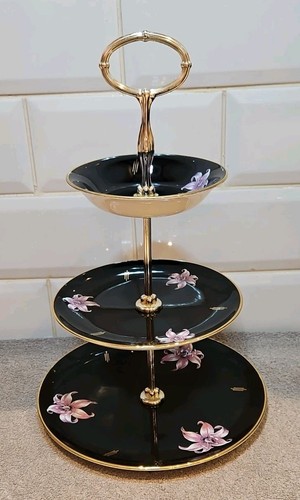 Vintage palissy orchid tier - palissy,