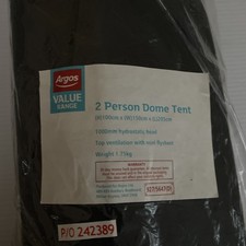 Argos 2 Person Dome Tent H 100