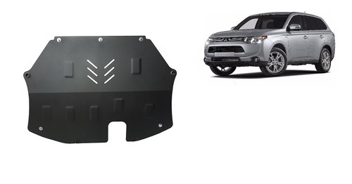 Steel skid plate - /, sump