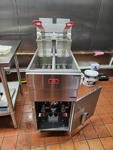 Commercial catering gas fryer - gas,