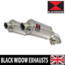 XT 660 Z TENERE 08-17 Exhaust Silencer Kit 230mm Oval End Cans 230SS